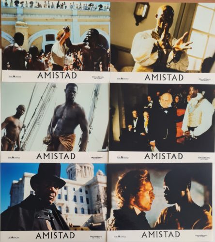 Amistad, 6 db vitrinkép, filmfotó egyben, 1997