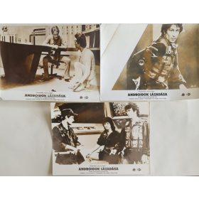  Androidok lázadása, 3 db vitrinkép, filmfotó egyben, 1982