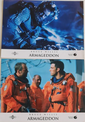 Armageddon, 2 db vitrinkép, filmfotó egyben, 1998