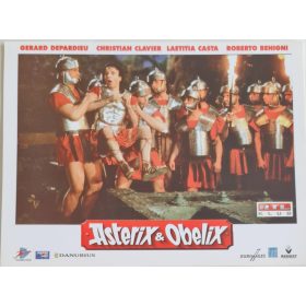   Asterix és Obelix vitrinkép, filmfotó, 2002 (Robert Benigni II.)