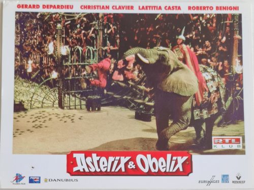 Asterix és Obelix vitrinkép, filmfotó, 2002