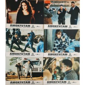 Ámokfutam, 6 db vitrinkép, filmfotó egyben, 1996