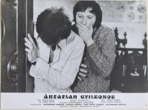 Ártatlan gyilkosok vitrinkép, filmfotó, 1973