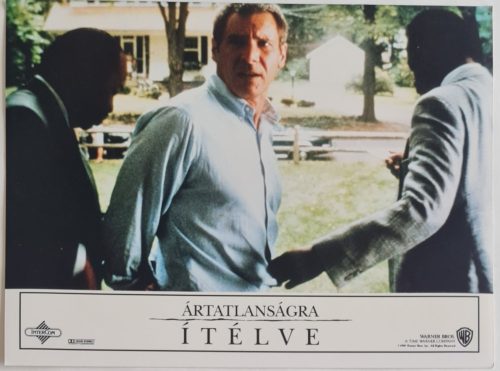 Ártatlanságra ítélve vitrinkép, filmfotó, 1990