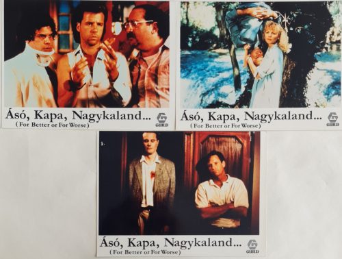 Ásó, Kapa, Nagykaland, 3 db vitrinkép, filmfotó egyben, 1989