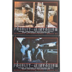   Faculty - Az invázium, 2 db vitrinkép, filmfotó egyben, 1998
