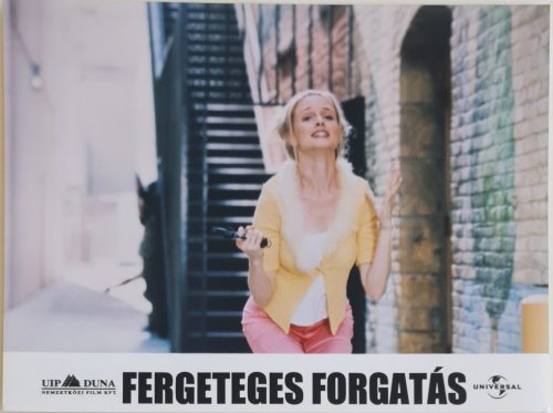 Fergeteges forgatás vitrinkép, filmfotó, 1999