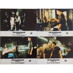   Űrkalózok - Moon 44, 4 db vitrinkép, filmfotó egyben, 1990