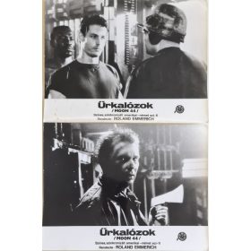   Űrkalózok - Moon 44, 2 db vitrinkép, filmfotó egyben, 1990