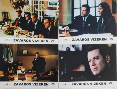 Zavaros vízeken, 4 db vitrinkép, filmfotó egyben, 1998