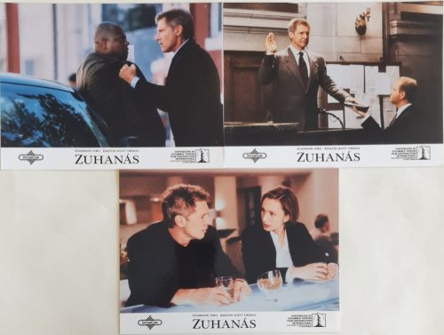 Zuhanás, 3 db vitrinkép, filmfotó egyben, 1999