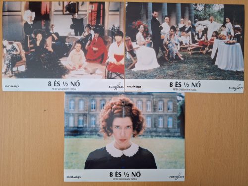 8 és 1/2 nő, 3 db vitrinkép, filmfotó egyben, 1999