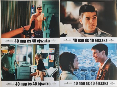 40 nap és 40 éjszaka, 4 db vitrinkép, filmfotó egyben, 2002