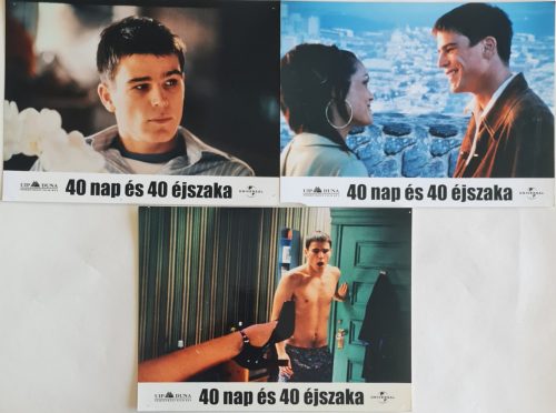 40 nap és 40 éjszaka, 3 db vitrinkép, filmfotó egyben, 2002