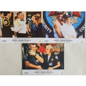   Rendőrakadémia V., Irány Miami Beach, 3 db vitrinkép, filmfotó egyben, 1988
