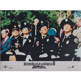   Rendőrakadémia VI., Az ostromlott város vitrinkép, filmfotó, 1989
