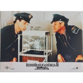   Rendőrakadémia VI., Az ostromlott város vitrinkép, filmfotó, 1989