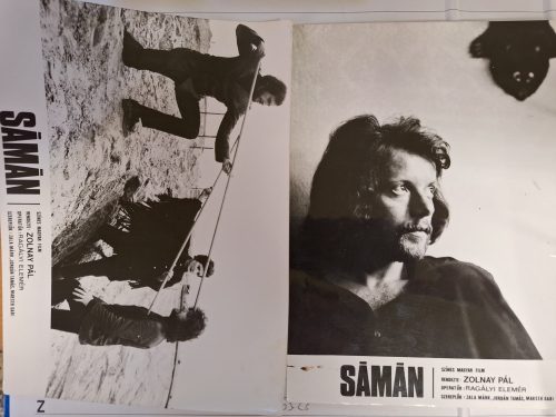 Sámán vitrinkép, 2db. filmfotó, 1977