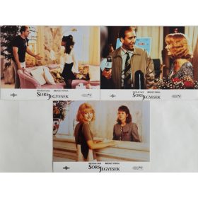 Sorjegyesek, 3 db vitrinkép, filmfotó egyben, 1994
