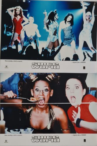 Spice World, 2 db vitrinkép, filmfotó egyben, 1997