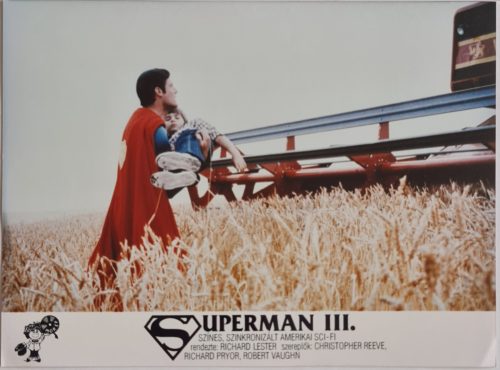 Superman III., vitrinkép, filmfotó, 1983