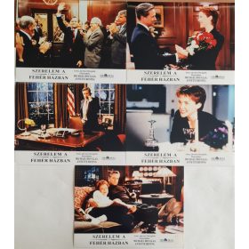   Szerelem a Fehér Házban, 5 db vitrinkép, filmfotó egyben, 1995