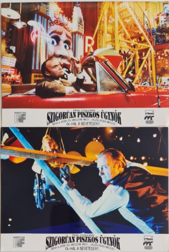 Szigorúan piszkos ügynök, 2 db vitrinkép, filmfotó egyben, 1993