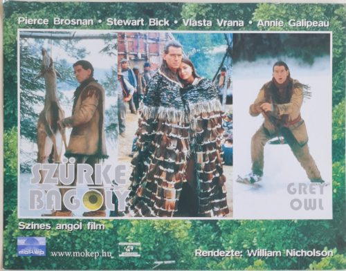 Szürke bagoly vitrinkép, filmfotó, 1999