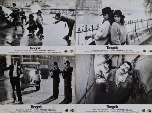 Tangók, 4 db vitrinkép, filmfotó egyben, 1985