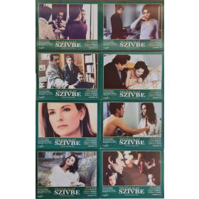   Telitalálat a szívbe, 8 db vitrinkép, filmfotó egyben, 1998