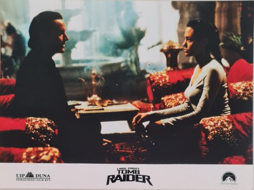 Tomb Raider vitrinkép, filmfotó, 2001 (Steven Seagal, Angelina Jolie)