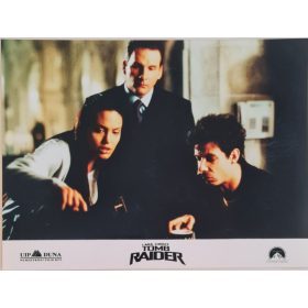   Tomb Raider vitrinkép, filmfotó, 2001 (Angelina Jolie és mások)