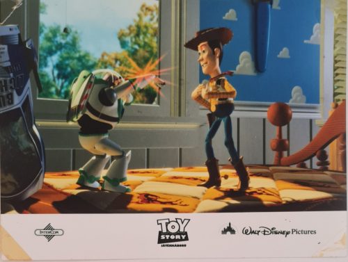 Toy Story vitrinkép, filmfotó, 1995