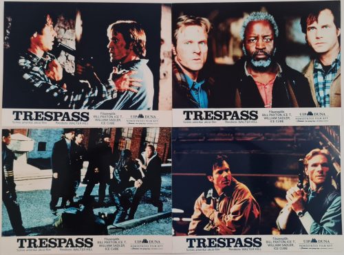 Trespass, 4 db vitrinkép, filmfotó egyben, 1992