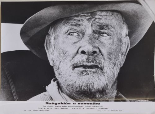 Száguldás a semmibe vitrinkép, filmfotó, 1971