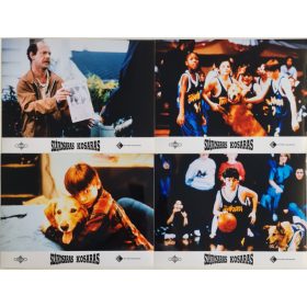   Szájkosaras kosaras, 4 db vitrinkép, filmfotó egyben, 1997