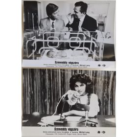   Szenvedély végszóra, 2 db vitrinkép, filmfotó egyben, 1983