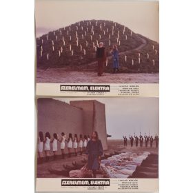 Szerelmem, Elektra, 2 db vitrinkép, filmfotó egyben, 1974
