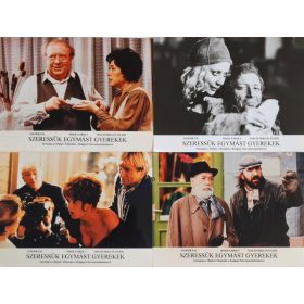   Szeressük egymást gyerekek, 4 db vitrinkép, filmfotó egyben, 1996