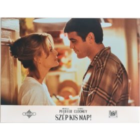  Szép kis nap vitrinkép, filmfotó, Michelle Pfeiffer, George Clooney, 1996 (II.)