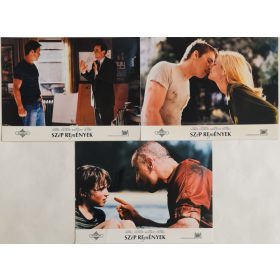 Szép remények, 3 db vitrinkép, filmfotó egyben, 1998