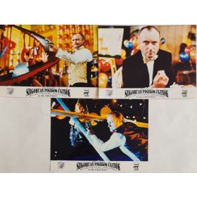   Szigorúan piszkos ügynök, 3 db vitrinkép, filmfotó egyben, 1993