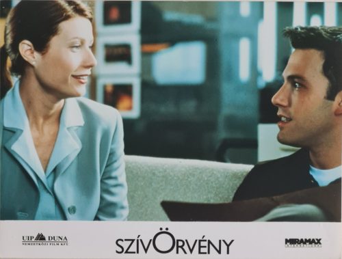 Szívörvény vitrinkép, filmfotó, 2000 (Ben Affleck, Gwyneth Platrow) (II.)