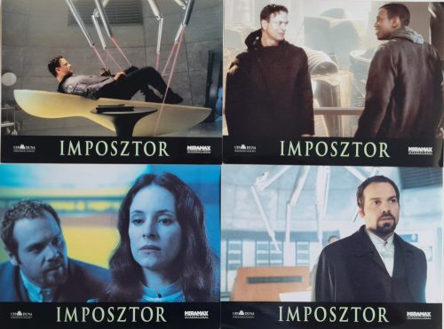 Imposztor, 4 db vitrinkép, filmfotó egyben, 2001