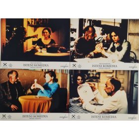 Isteni komédia, 4 db vitrinkép, filmfotó egyben, 1995