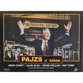 Pajzs a résen vitrinkép, filmfotó, 1995 (Alan Alda)
