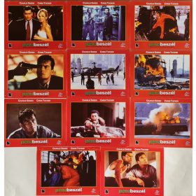Pénz beszél, 11 db vitrinkép, filmfotó egyben, 1997