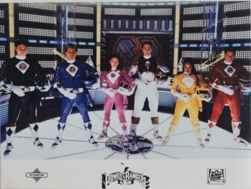 Power Rangers Atomcsapat, vitrinkép, filmfotó, 1995