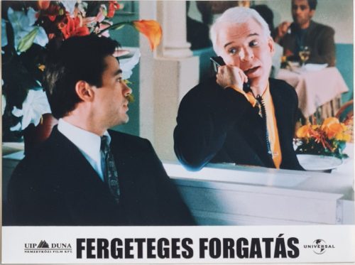 Fergeteges forgatás vitrinkép, filmfotó, 1999