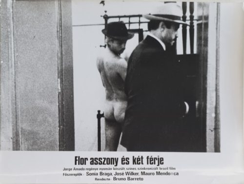 Flor asszony és két férje vitrinkép, filmfotó, 1976